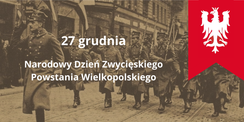 Baner&nbsp;27 grudnia Narodowy Dzień Zwycięskiego Powstania Wielkopolskiego