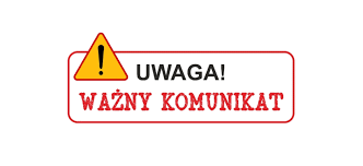 Ważny komunikat&nbsp;