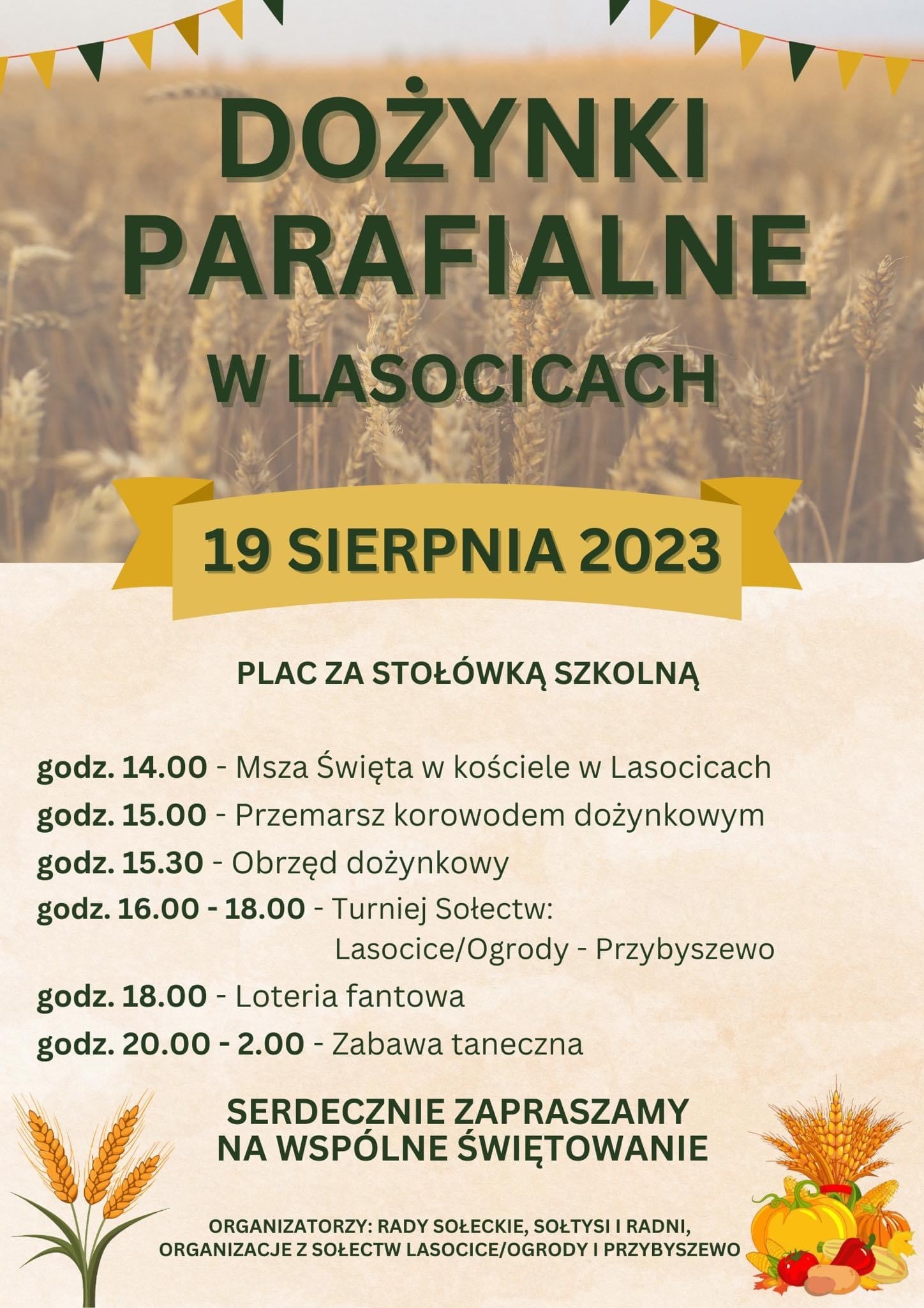 Plakat informujący o wydarzeniu&nbsp;