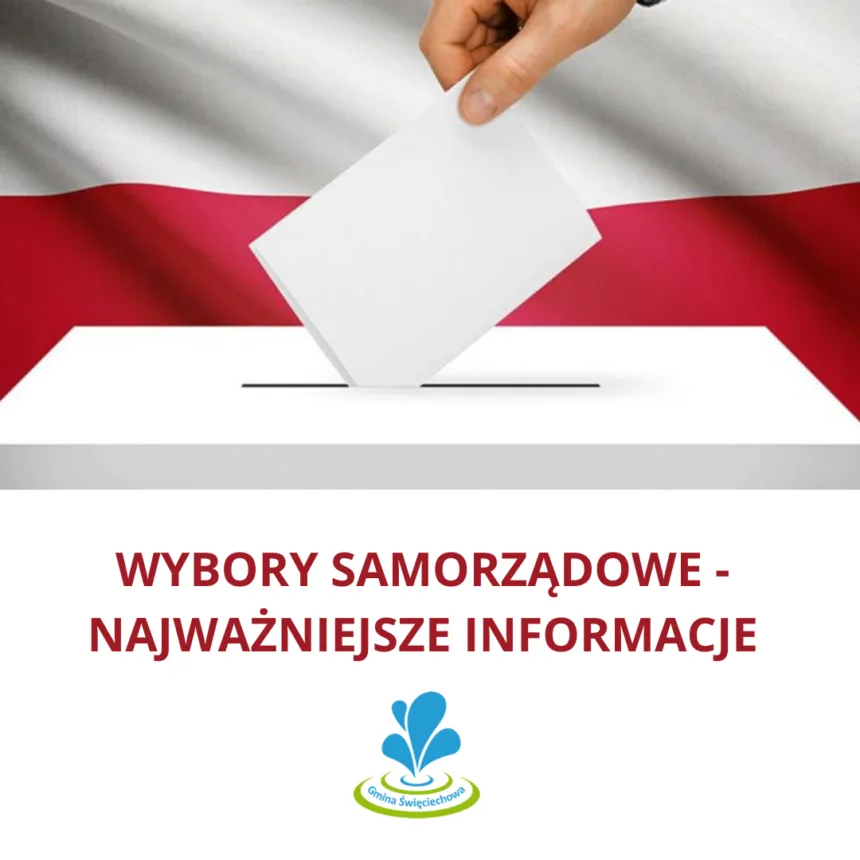 Urna z napisem Wybory Samorządowe - najważniejsze informacje
