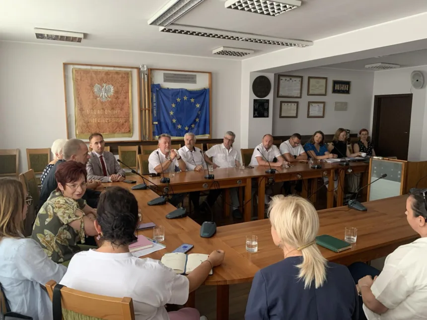 Na zdjęciu uczestnicy wydarzenia z innego kadru