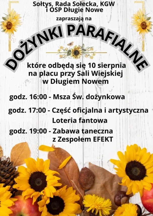 Plakat informujący o wydarzeniu