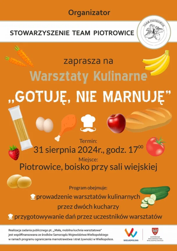 Plakat informujący o wydarzeniu