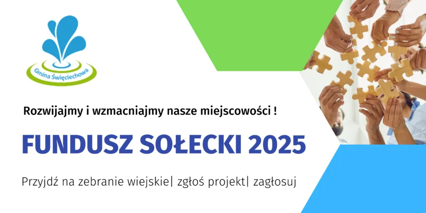 Baner z napisem Fundusz Sołecki