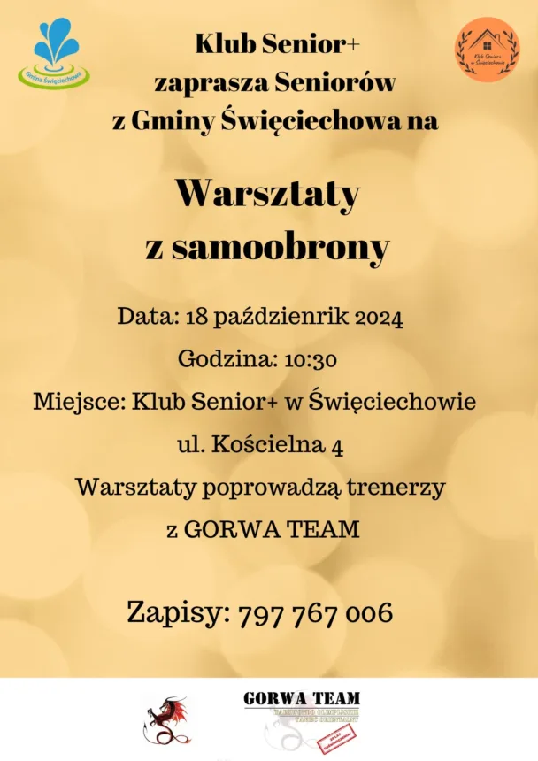 Plakat zapraszający na wydarzenie