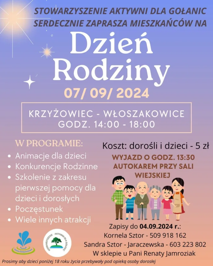 Plakat informujący o wydarzeniu