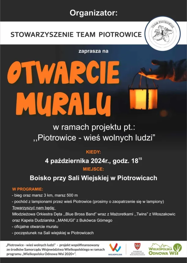 plakat informujący o wydarzeniu