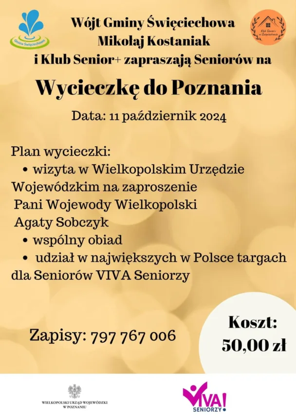 Plakat informujący o wydarzeniu