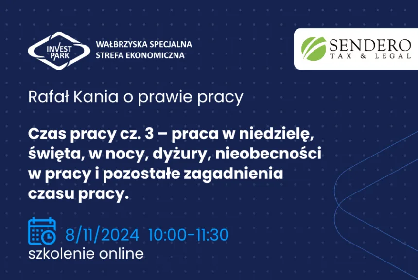 Baner informujący o webinarze