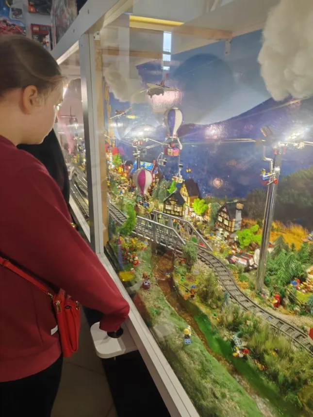 Ujęcie podczas zwiedzania muzeum