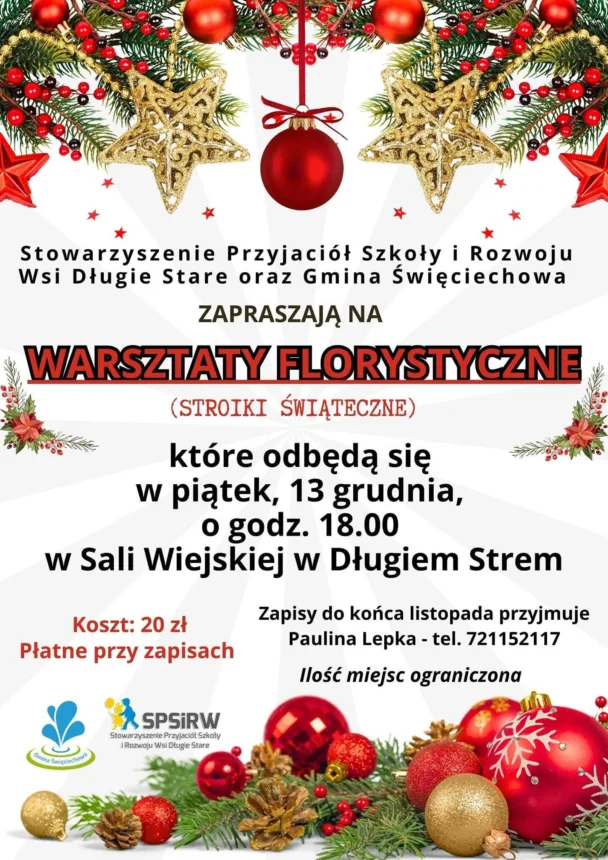 Plakat informujący o wydarzeniu