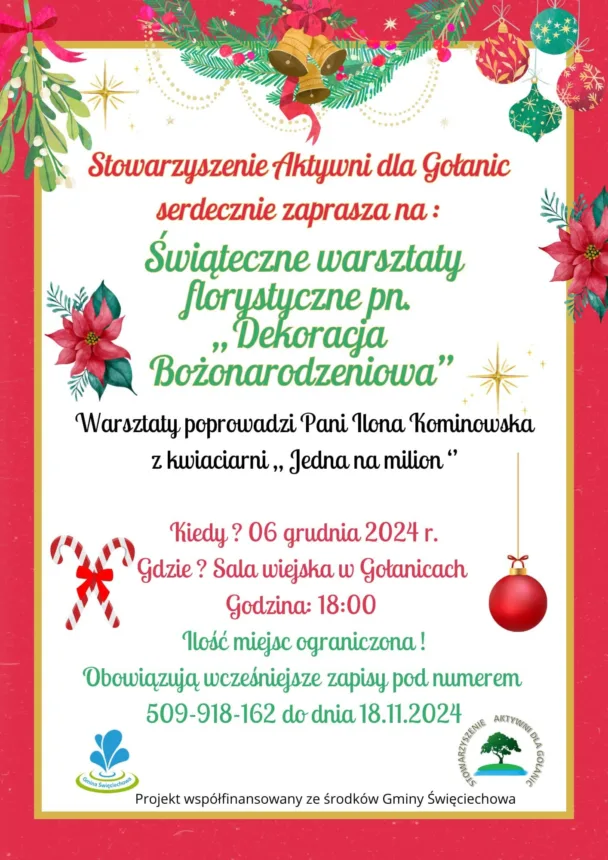 Plakat informujący o wydarzeniu