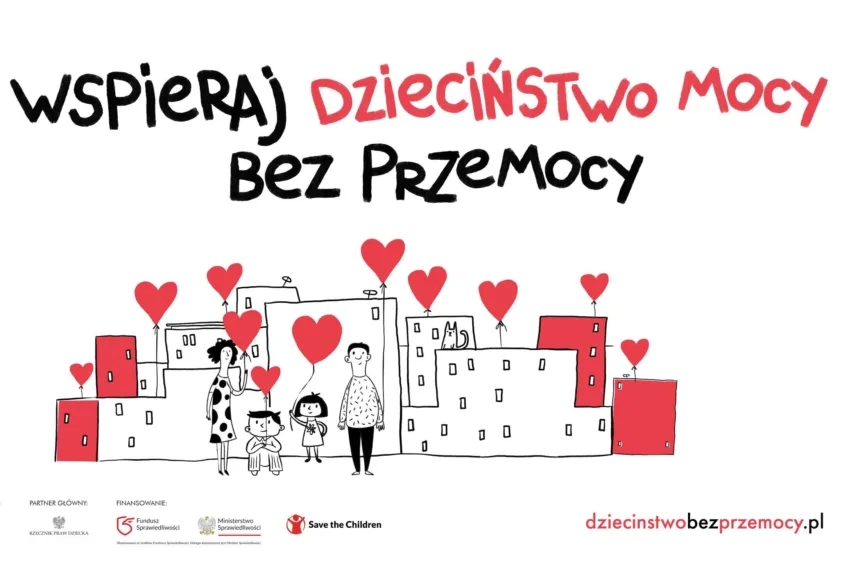 BANER KAMPANII WSPIERAJ DZIECIŃSTWO MOCY BEZ PRZEMOCY