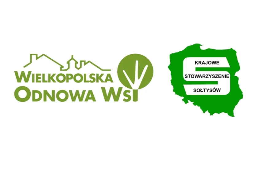 Logotyp Wielkopolskiej Odnowy Wsi oraz Krajowego Stowarzyszenia Sołtysów