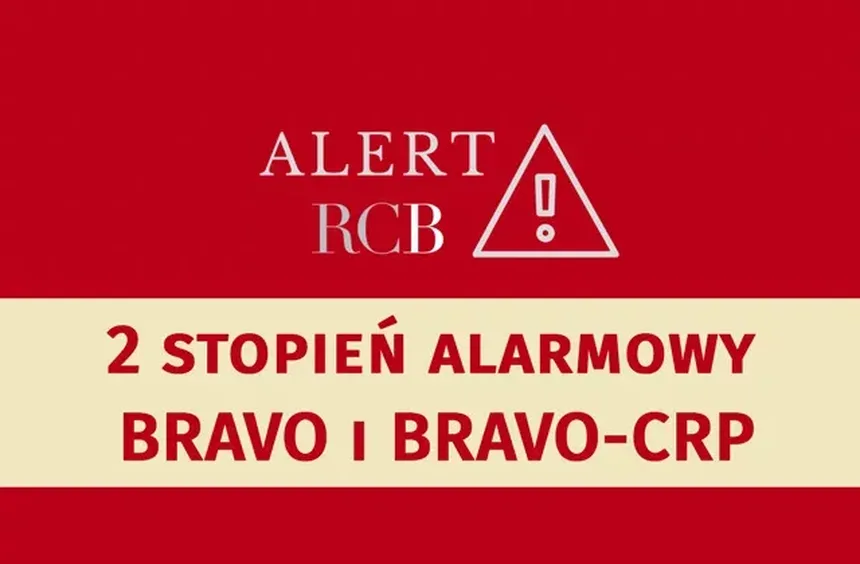 Alert RCB: 2 stopień alarmowy Bravo i Bravo-CRP.