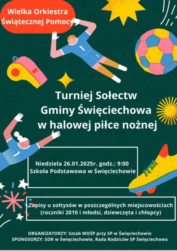 Plakat informujący o wydarzeniu