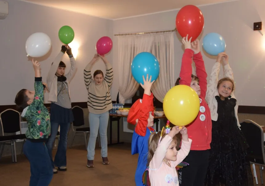 Ujęcie podczas baliku w Strzyżewicach