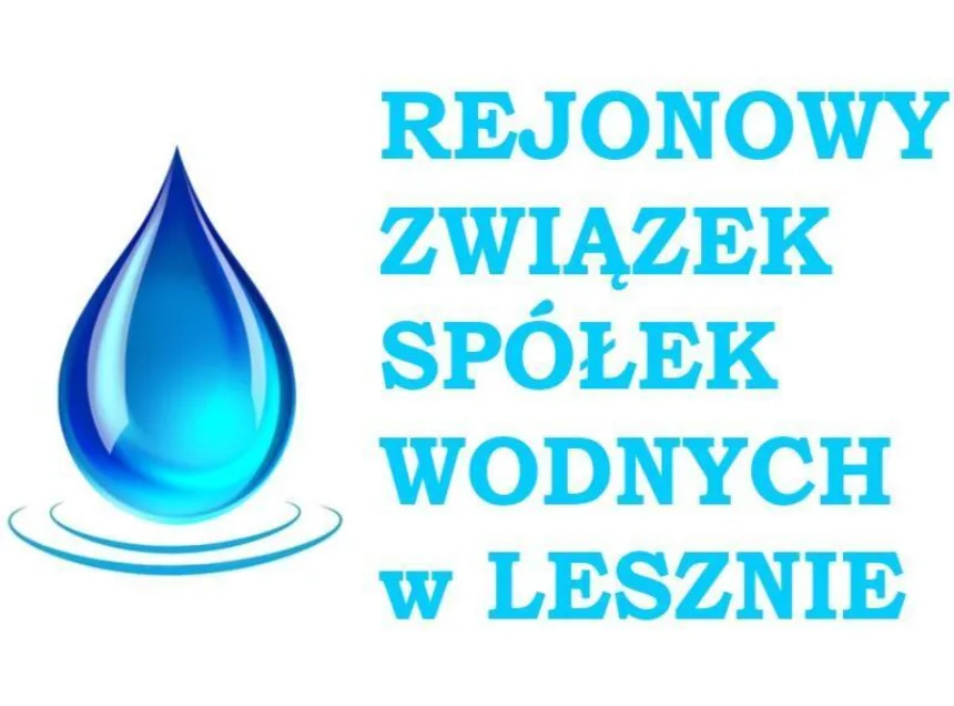 Logo Rejonowego Związku Spółek Wodnych w Lesznie